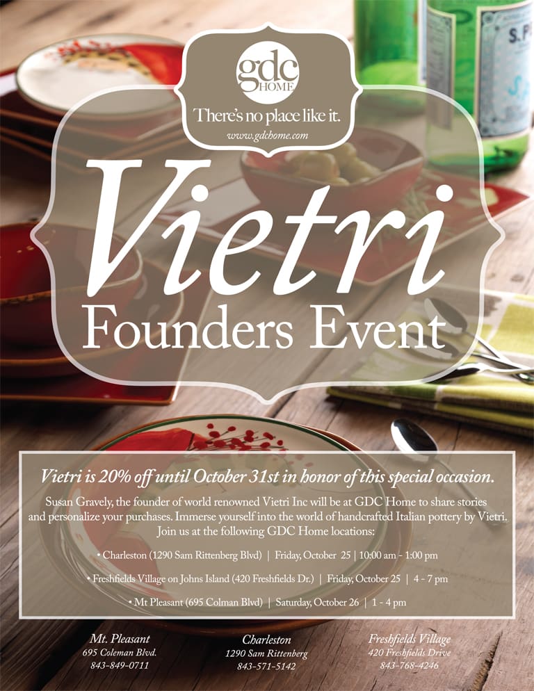 Vietri Sale and Signing Event