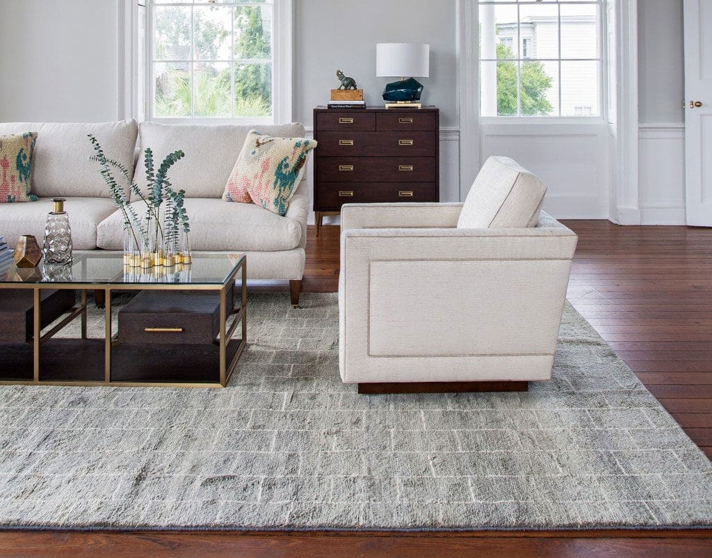 Brighten with light shades of furniture