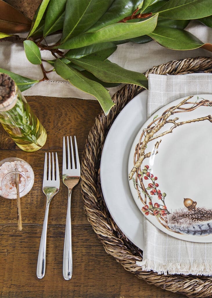 Christmas Table Setting