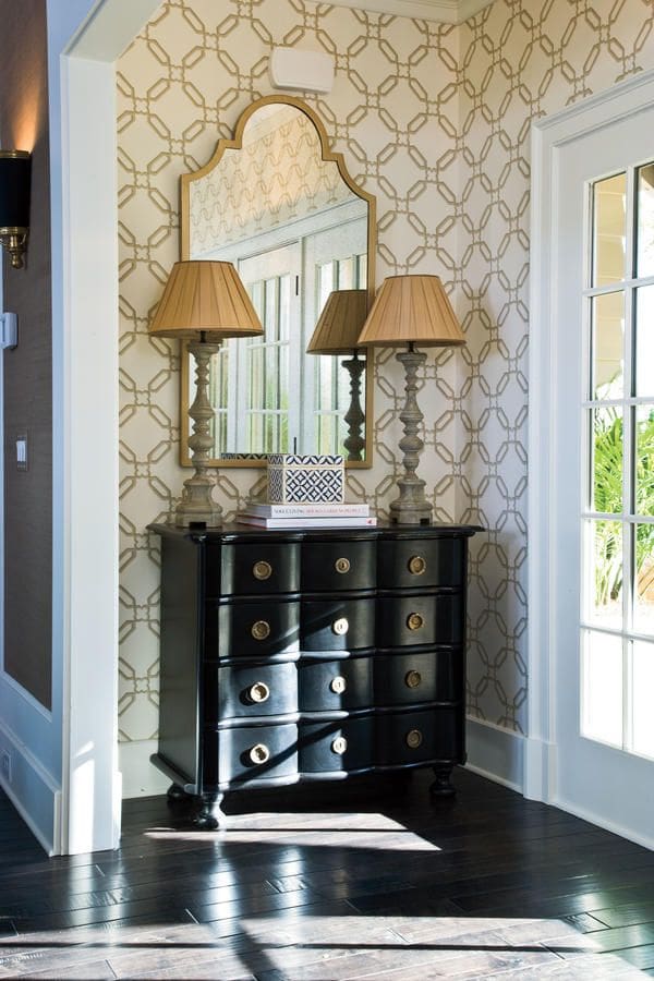 Wallpaper in Foyer GDC Home