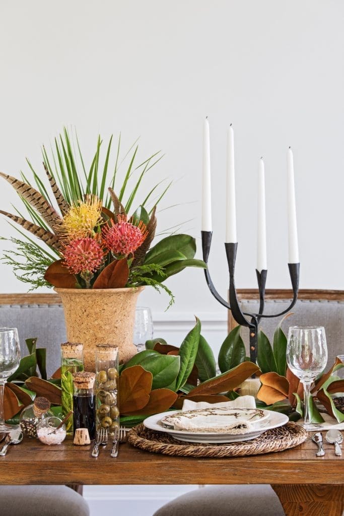Fall Table Arrangements