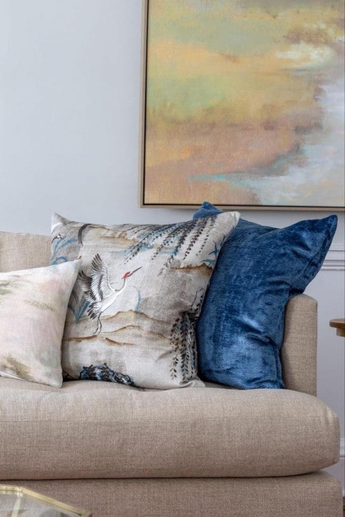 wool couch