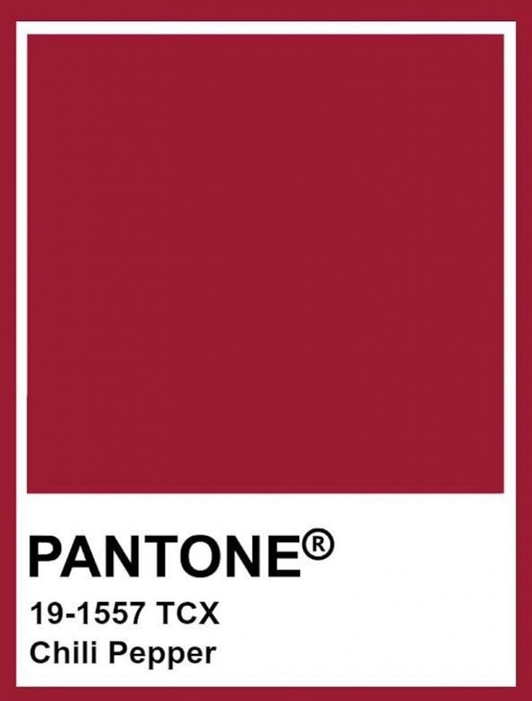 Pantone Chili Pepper