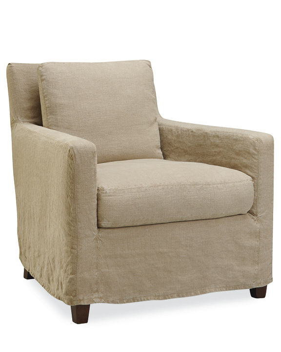 The Tanner Slipcovered Chair, available at Mt. Pleasant furniture stores