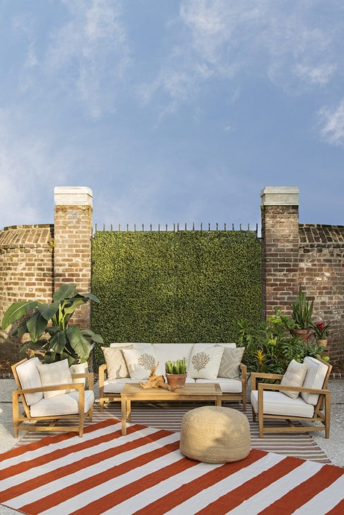 Outdoor seating