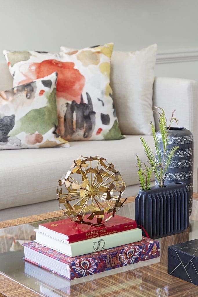 decorating with books