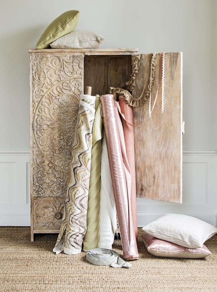 Warm Fabric Tones