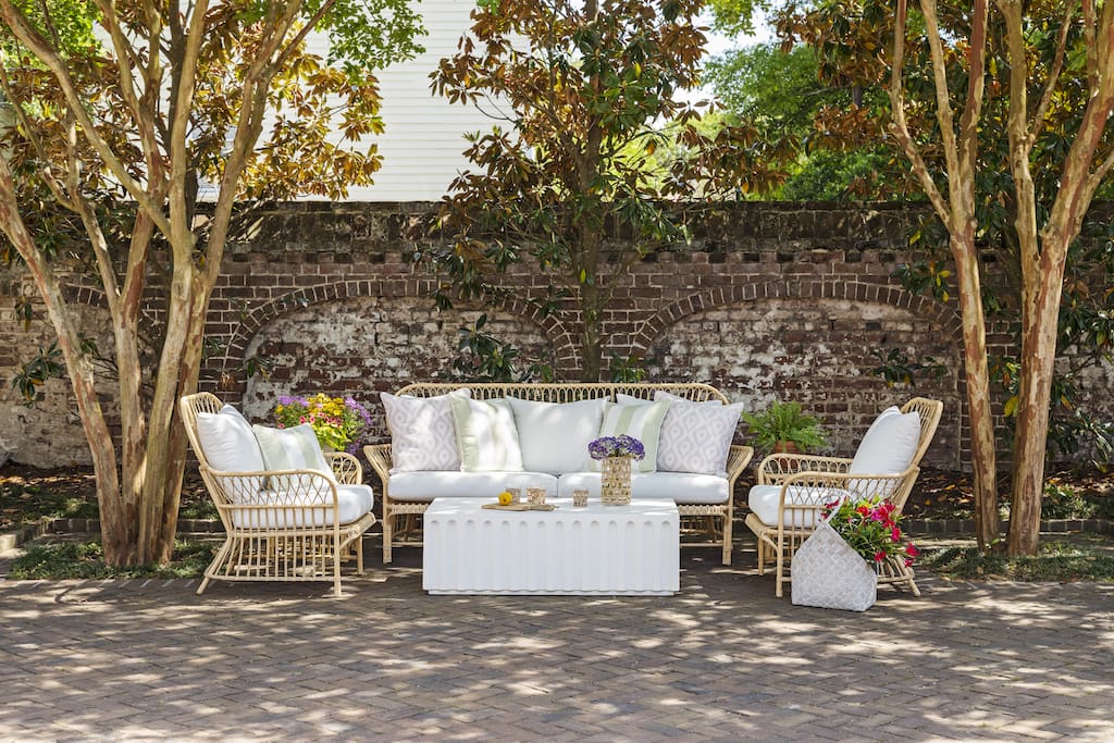 Summer patio furniture
